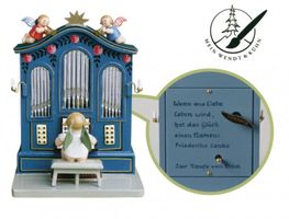 Orgel mit Musikwerk mit 2-zeiliger Widmung von Wendt & Kühn Orgel mit Musikwerk mit 2-zeiliger Widmung von Wendt & Kühn