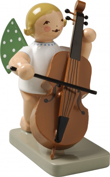 Engel mit Kontrabass 650/7 von Wendt & Kühn Engel mit Kontrabass 650/7 von Wendt & Kühn