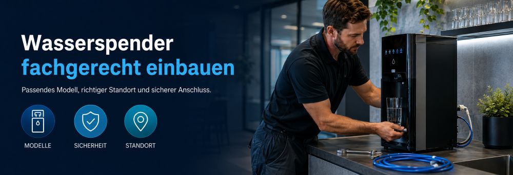 Wasserspender-Einbau – Planung, Anschluss & Voraussetzungen