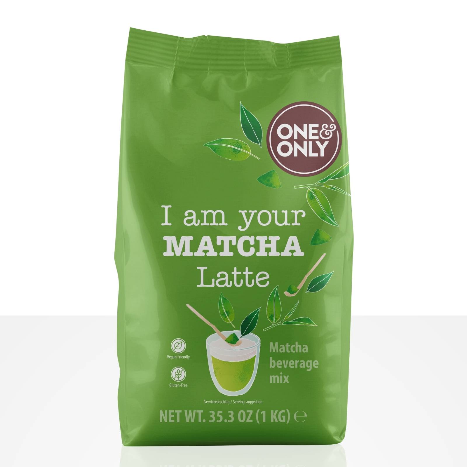 One&Only Matcha Latte 1kg Instantpulver