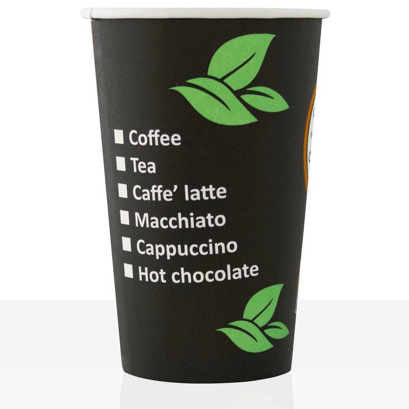 Coffee to go Becher aus Pappe (beschichtet) 300 ml braun Coffee to go Becher aus Pappe (beschichtet) 300 ml braun