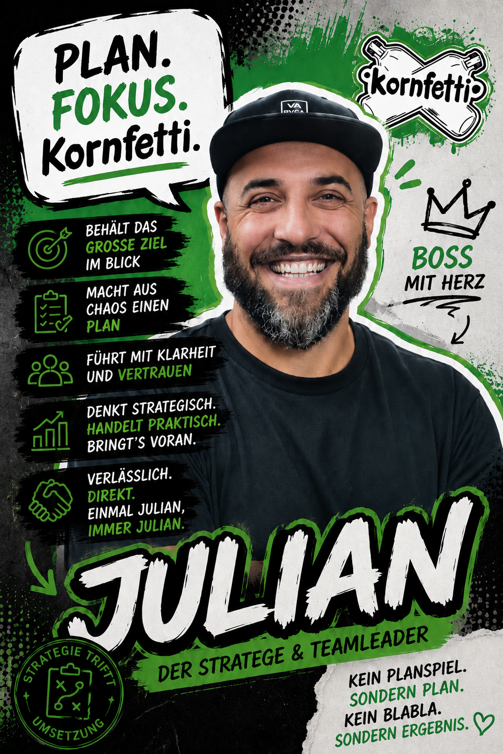 Julian – Der Stratege & Teamleader