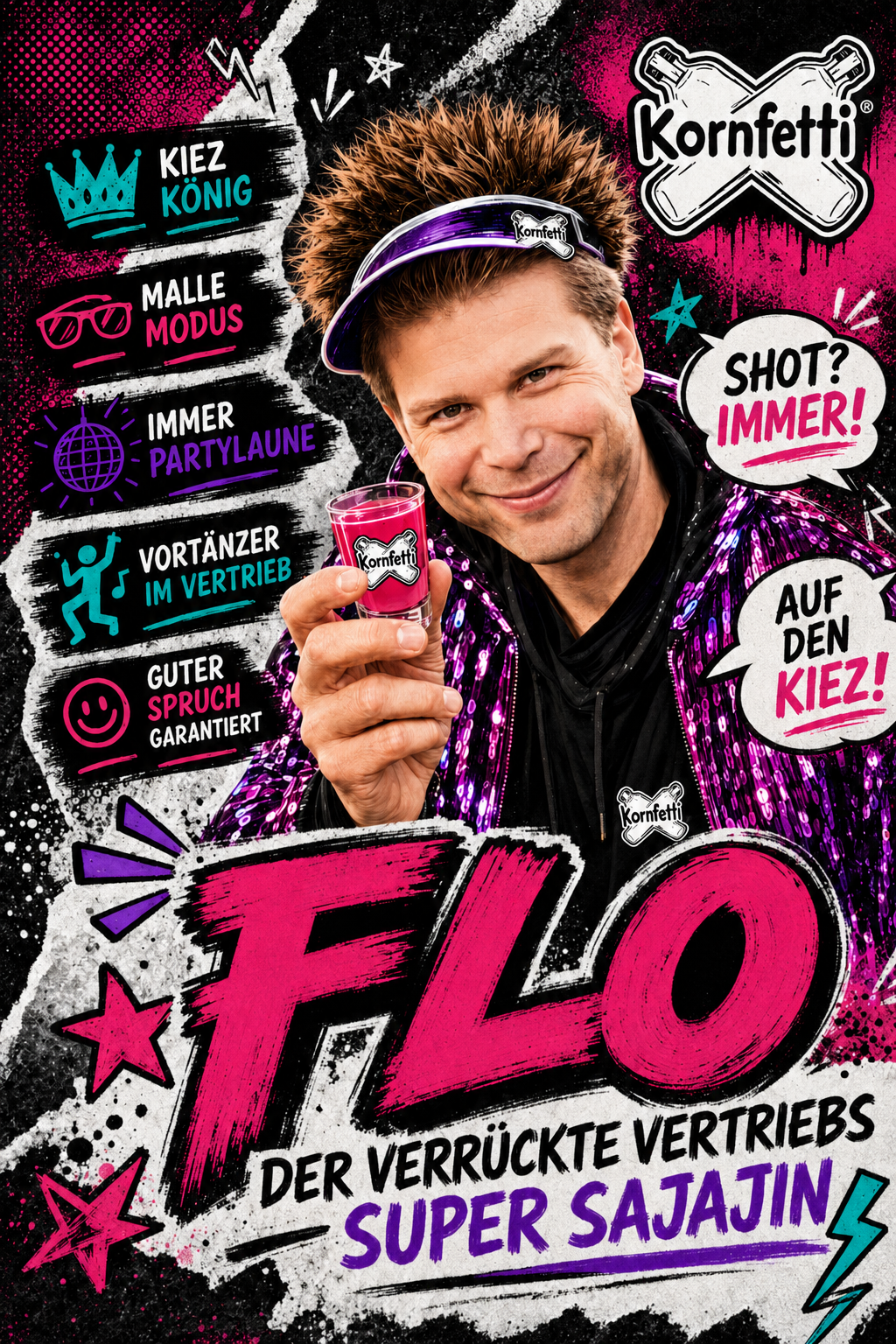 Flo – Der verrückte Vertriebs Super Sajajin