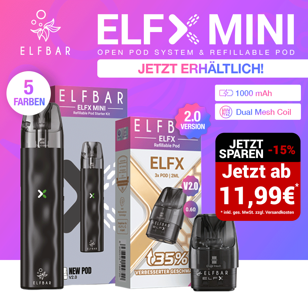 ELFBAR ELFX Mini Pod-Kit