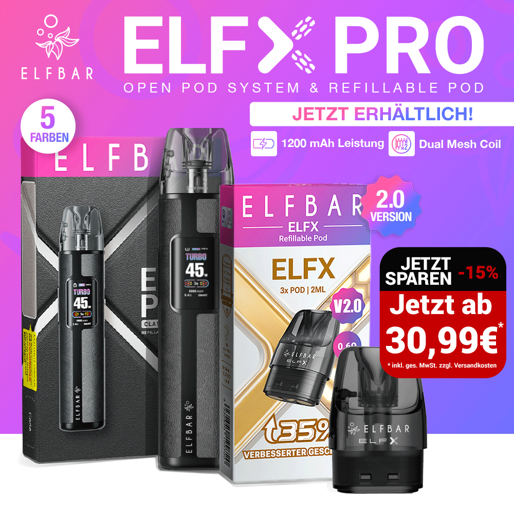 ELFBAR ELFX Pro Pod-Kit