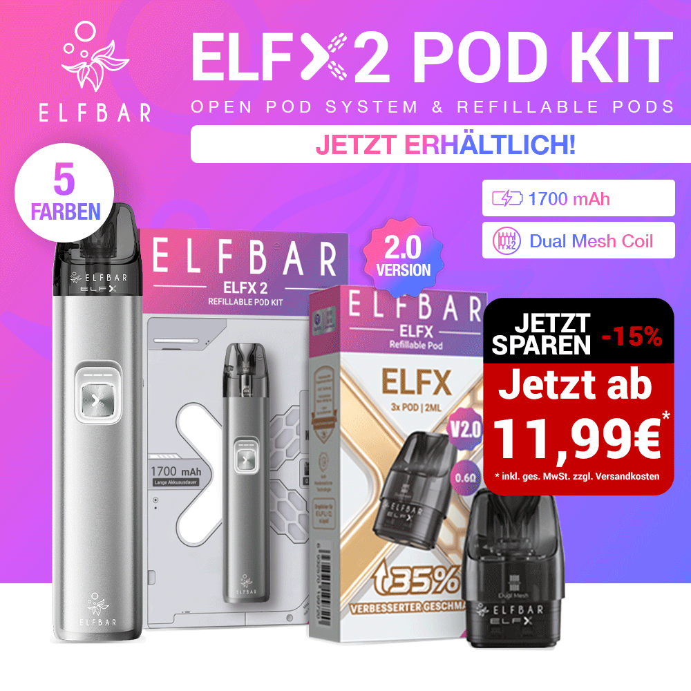 ELFBAR ELFX 2 Pod-Kit