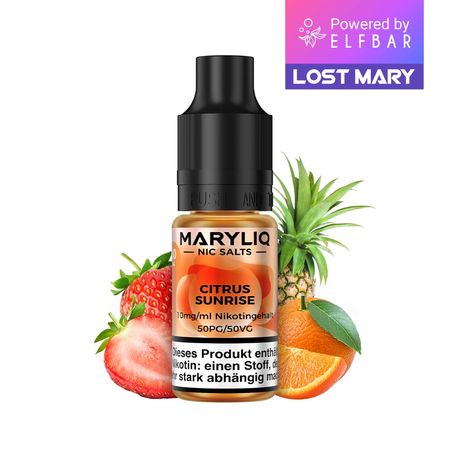 Lost Mary Maryliq - Citrus Sunrise - 10ml Nikotinsalz Liquid