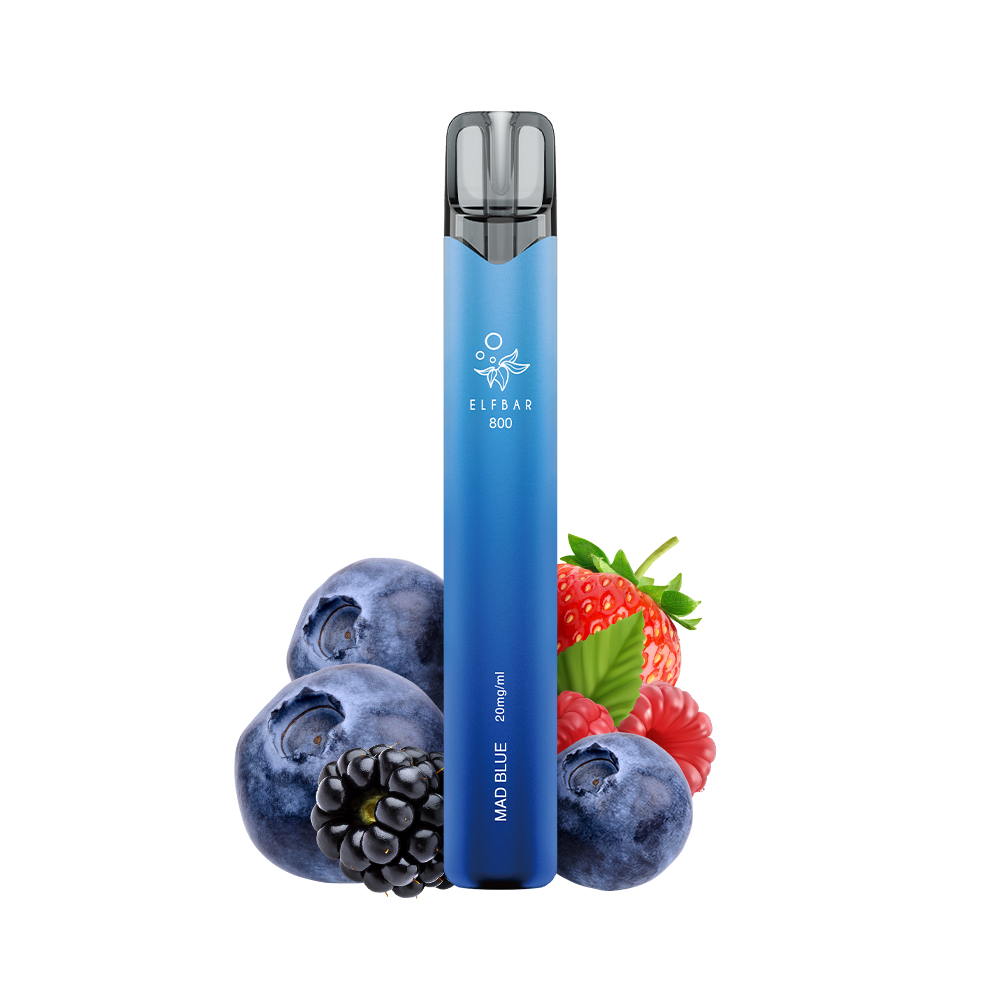 elfbar 800 mad blue 20mg Nikotin verkehrsfähig elfbar master Geschmack:Strawberry Ice Elfbar Pod nicht erkannt?