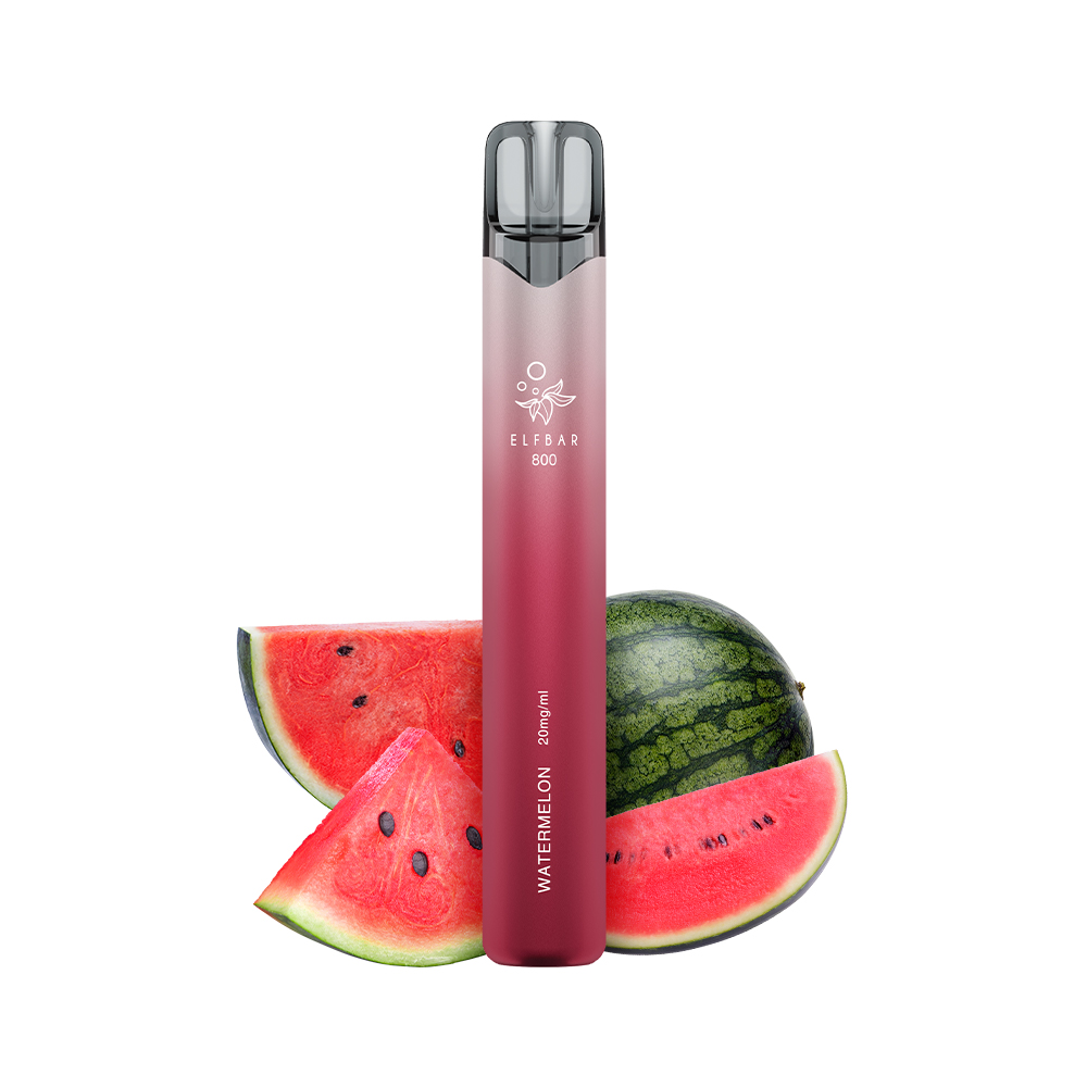 elfbar 800 Watermelon 20mg Nikotin 850mAh elfbar 1000 Flavor:Watermelon - 0 mg Blue Razz Lemonade ELFBAR
