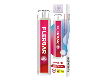 Flerbar M – Apple Ice 0mg Nikotin