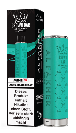 Al Fakher Mini 3k Akkuträger - Farbe: Teal - 550 mAh