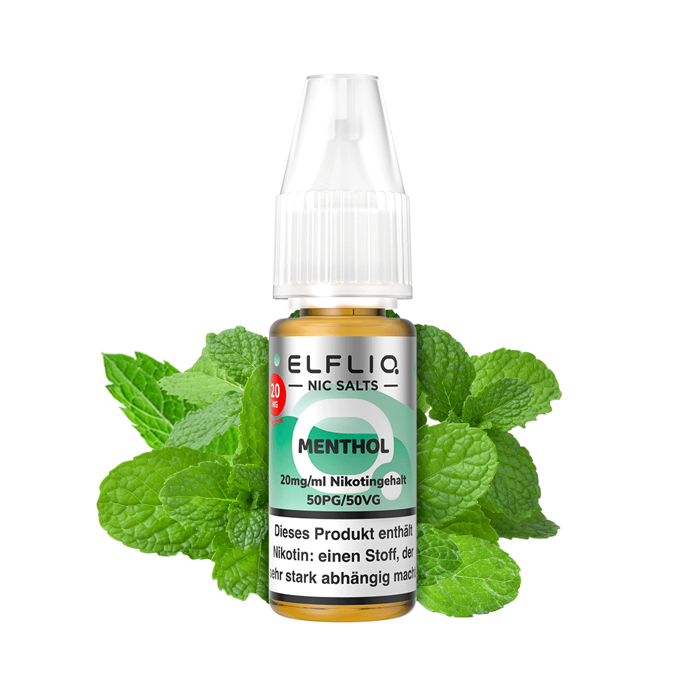 elfbar liquid 30ml Elfliq Menthol - by Elf Bar Style_Prefilled Kit elf bar liquid sorten Geschmack::Kiwi Passionfruit Guava ELFBAR ELFX Pro -