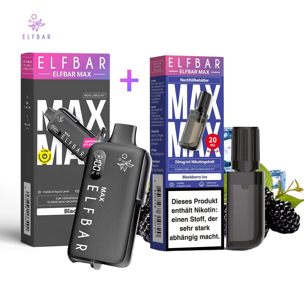 elfbar 800 blackberry ice Paket] MAX Black Kit + Pod lost mary vape elfbar lila geschmack Flavour:Cherry Cola How do I activate