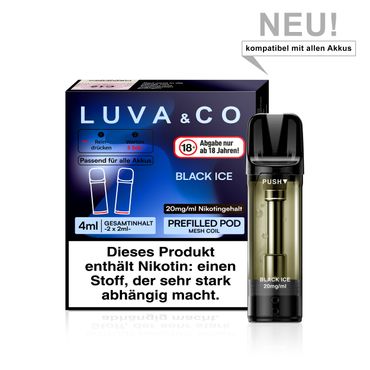Luva & Co Pods - Black Ice 20mg Nikotin 2er Pack