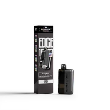 SKE Crystal Edge 10K Akku + 2ml Pod Farbe: Grey