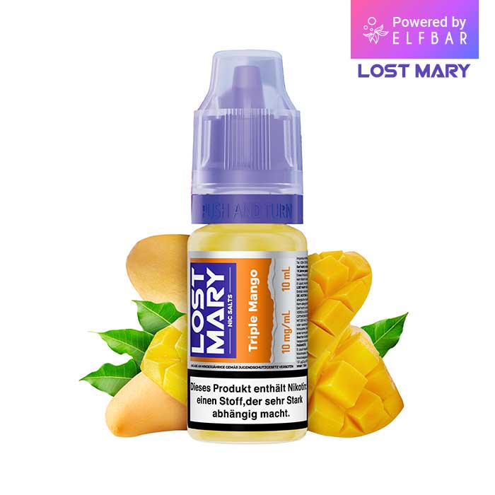elfbar liquid frankreich LOST MARY (NicSalt) Triple Mango 10ml Flavour-Pineapple elfliq liquid sorten Please Choose Colour:Green Elfbar ELFA Pod -