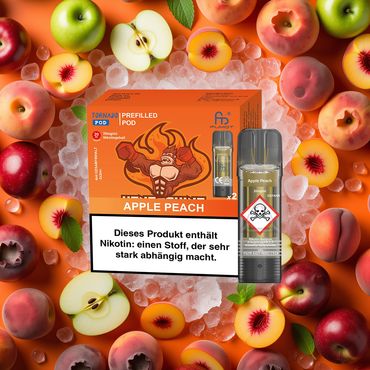 RandM Tornado Apple Peach 20mg Nikotin 2er Pack