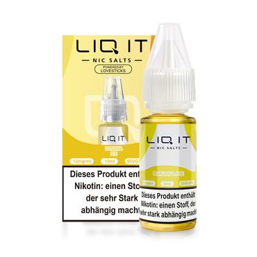 LIQ IT Liquid - Banana Ice