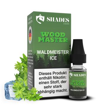 Shades Liquids - Woodmaster - 10ml - Geschmack: Waldmeister Ice