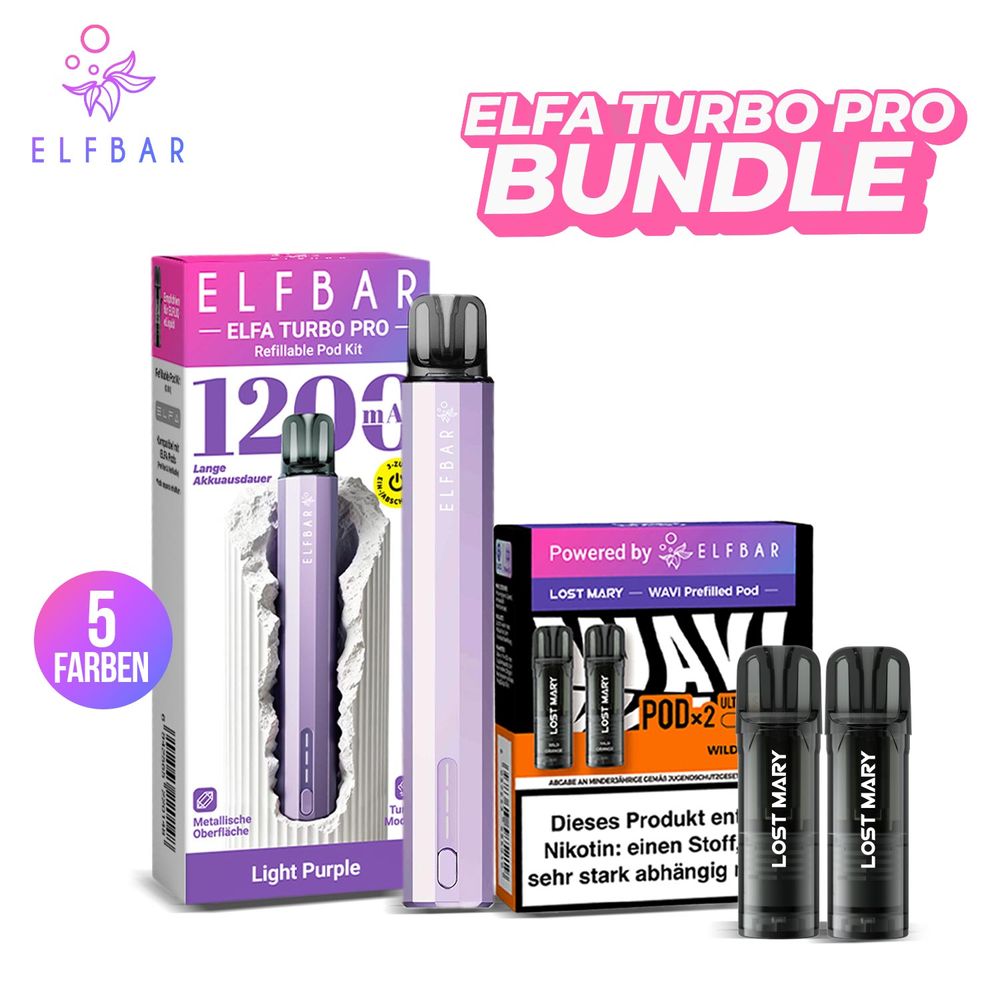Lost Mary WAVI + Elfa Turbo Pro Bundle