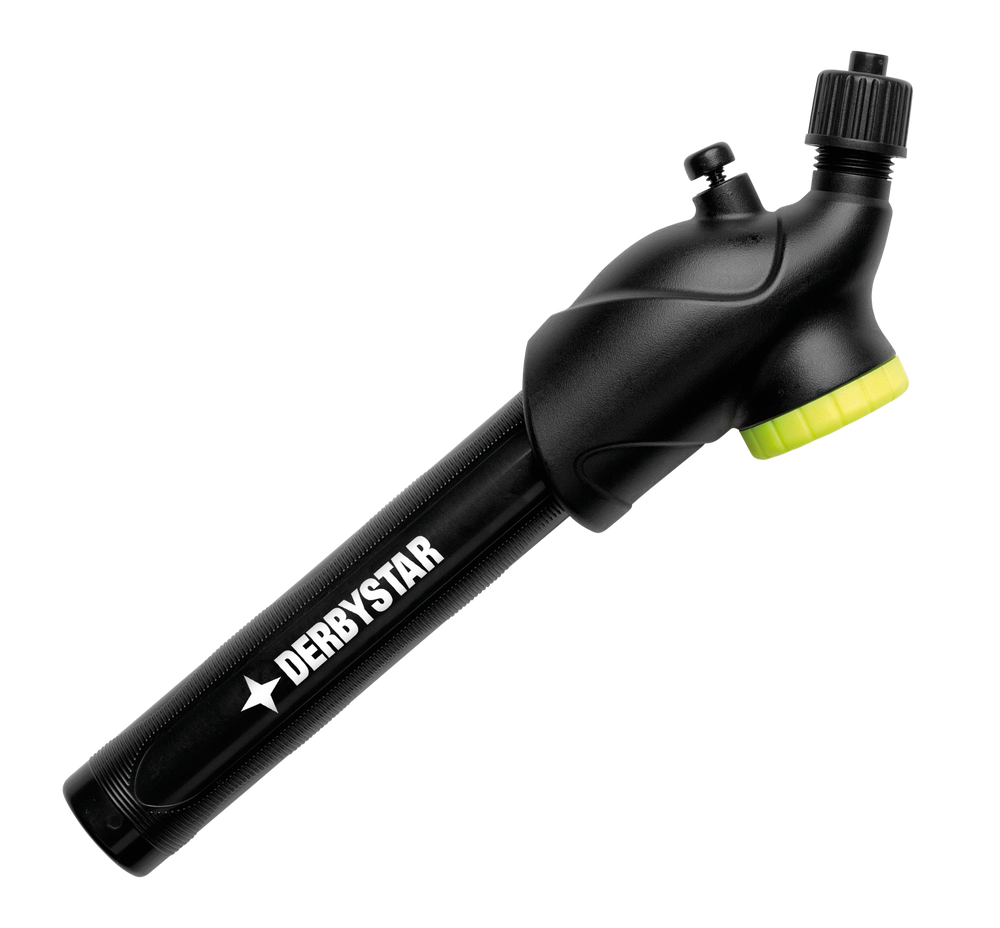 Derbystar Ballpumpe Mit Luftdruckprüfer Neu - schwarz