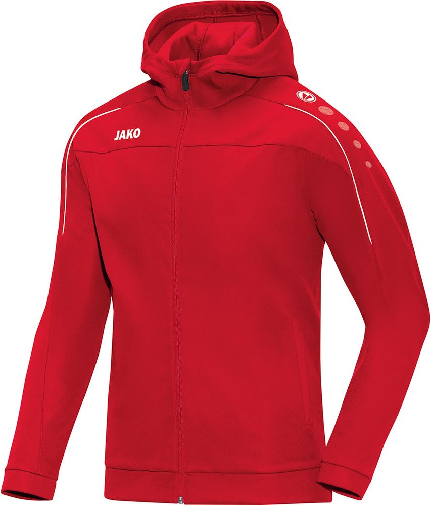 Jako Kapuzenjacke Classico - rot