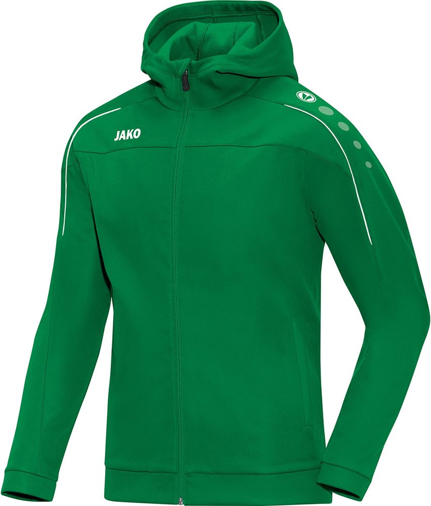 Jako Kapuzenjacke Classico - sportgrün