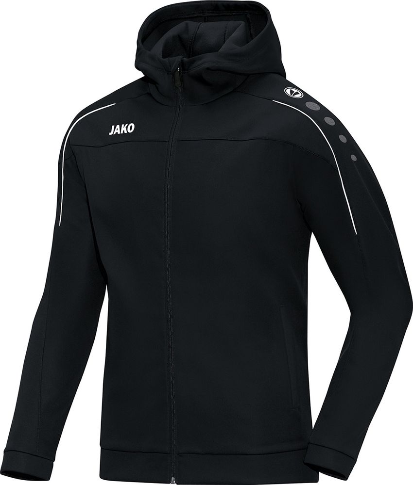 Jako Kapuzenjacke Classico - schwarz