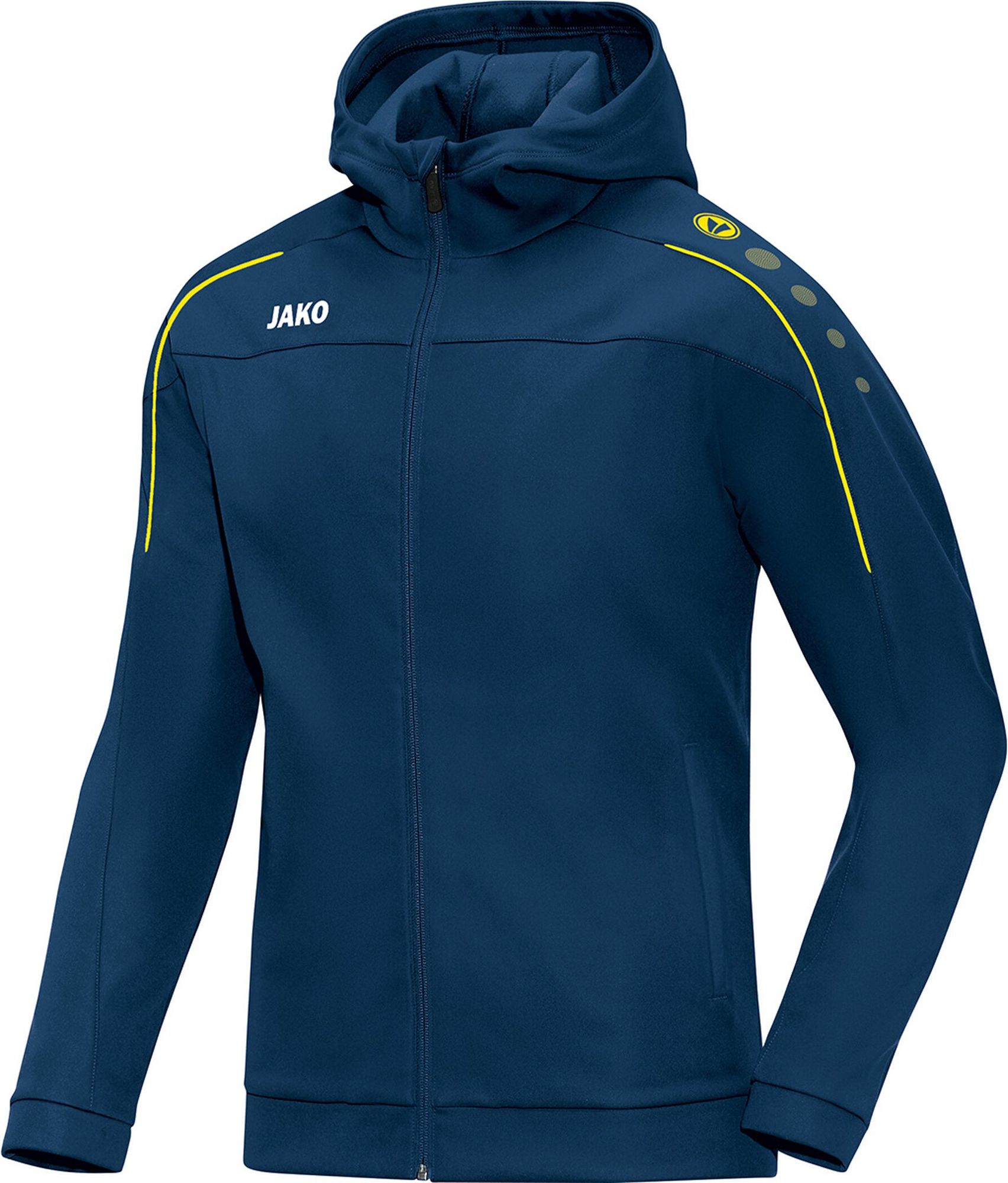 Jako Kapuzenjacke Classico - nightblue/citro