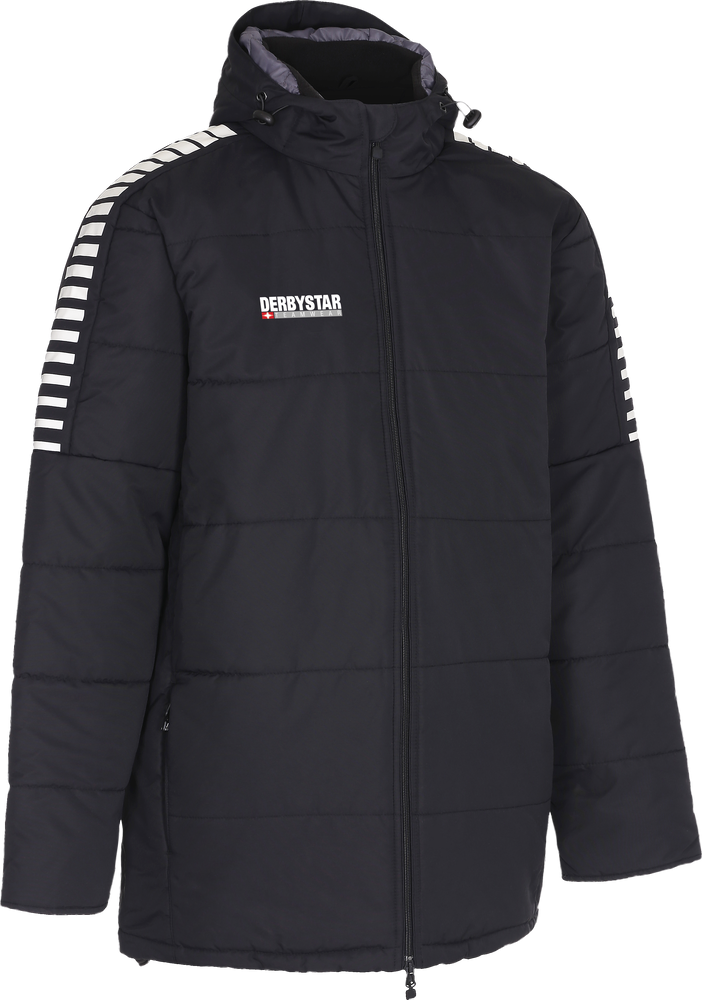 Derbystar Hyper Stadionjacke - schwarz/weiss