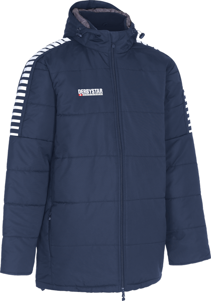 Derbystar Hyper Stadionjacke - navy/weiß