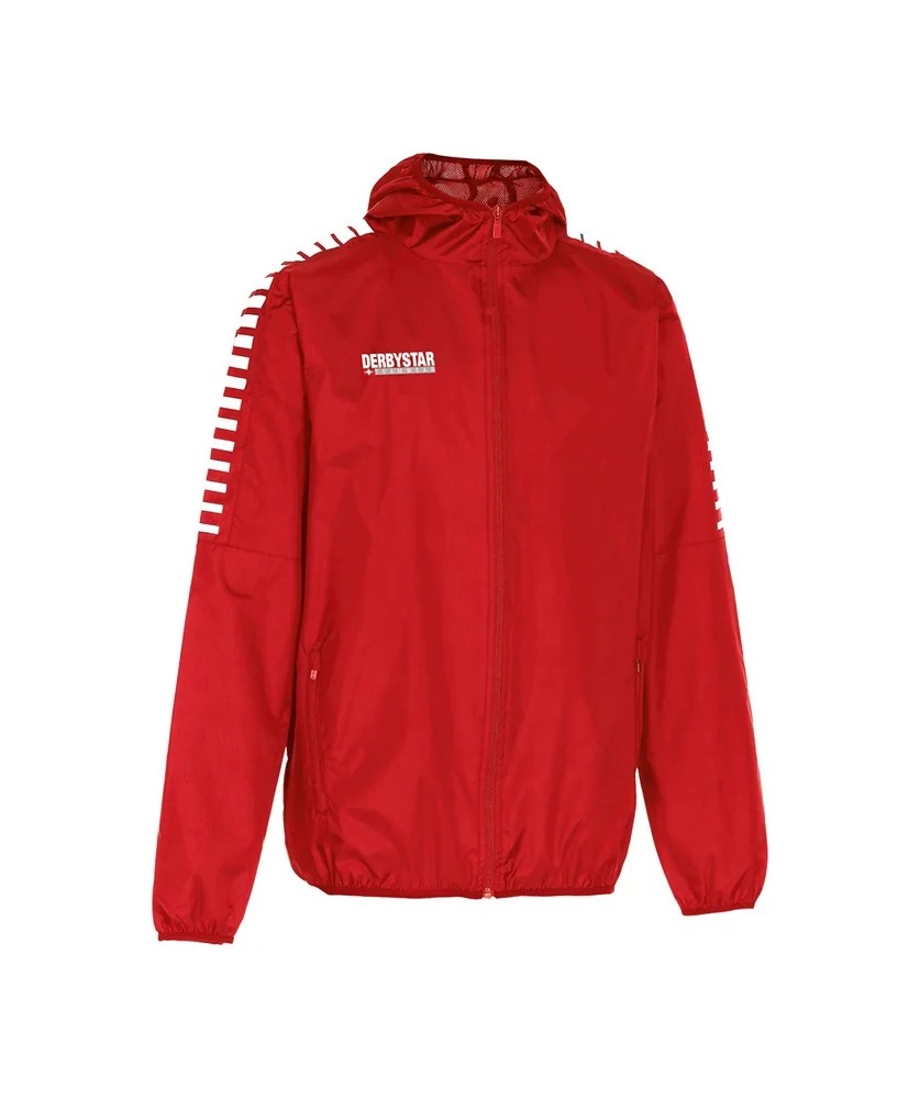 Derbystar Hyper Allwetterjacke - rot/weiss