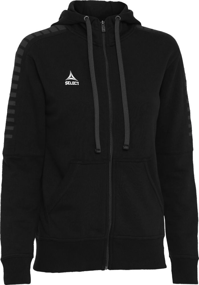 Select Torino Kapuzen-Sweatjacke Damen - schwarz