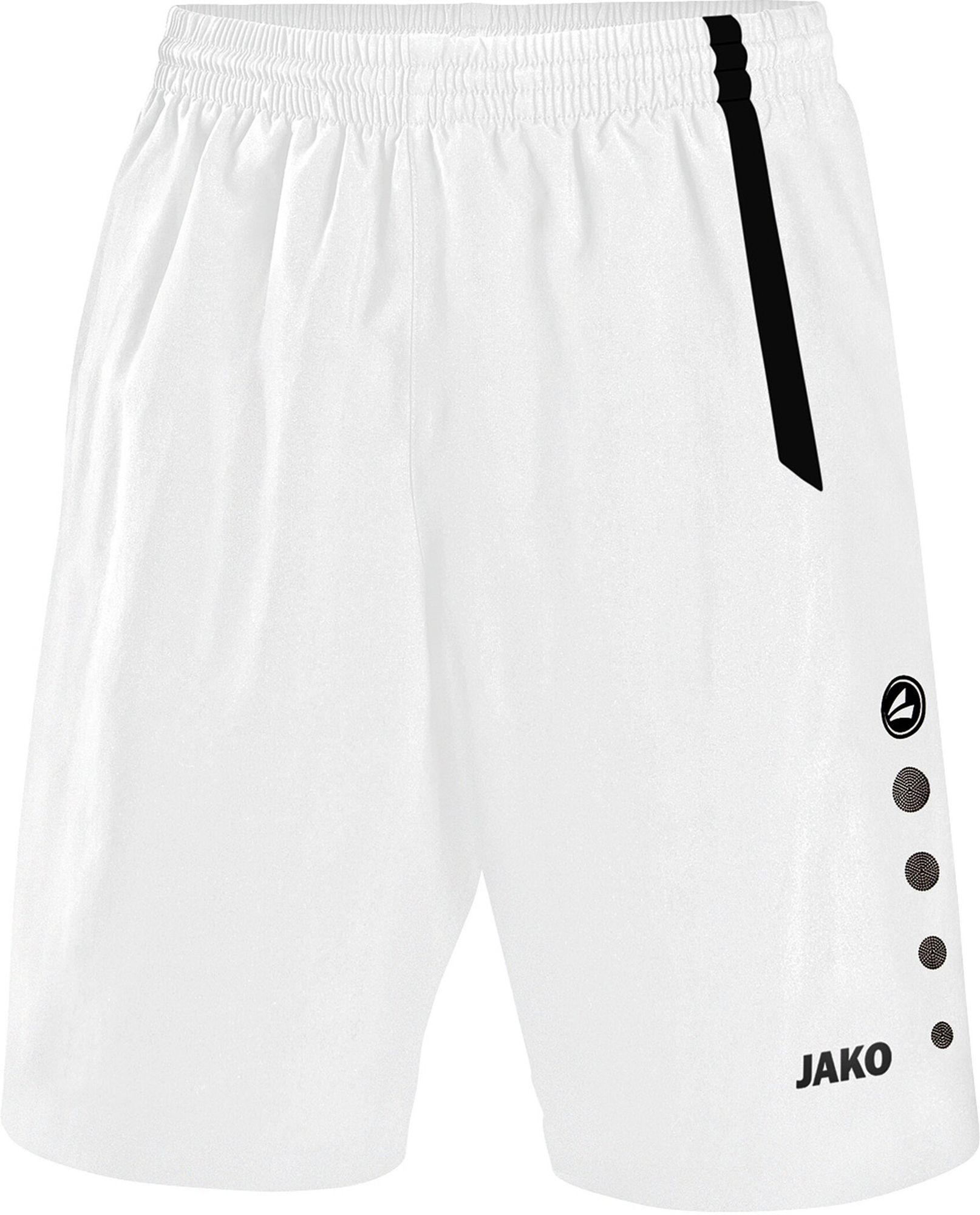 Jako Sporthose Turin - weiß/schwarz