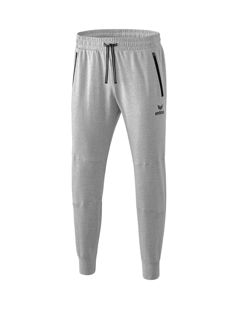 Erima Essential Sweatpants - light greymelange/black