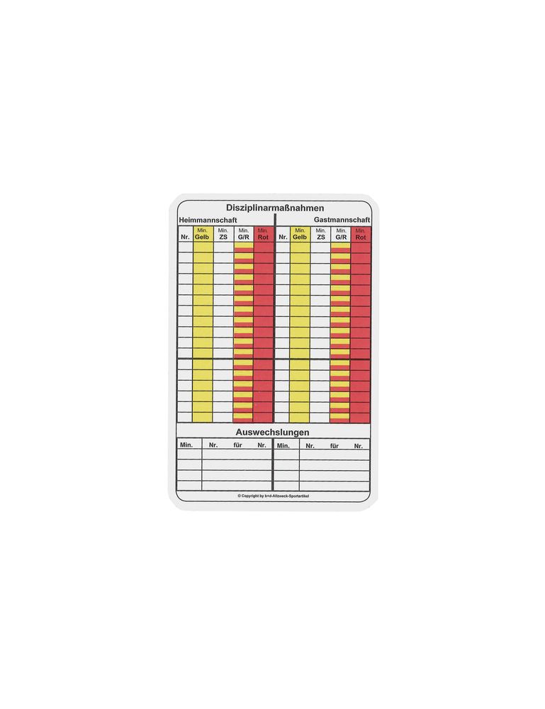 Erima Game Note Pad - white