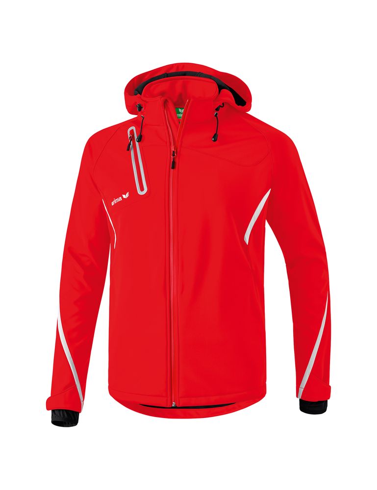 Erima Softshell Jacket Function - red/white