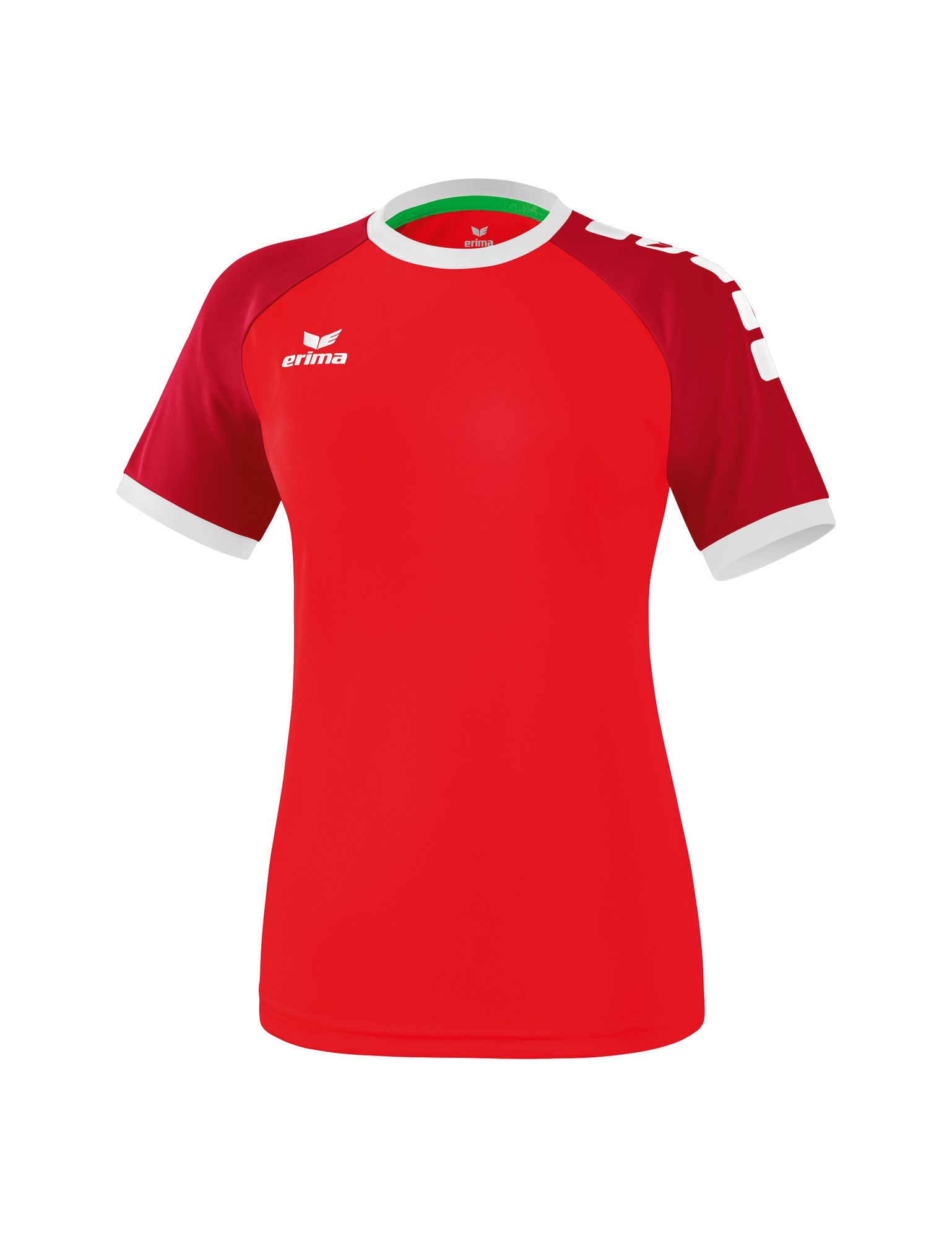 Erima Zenari 3.0 Jersey Shortsleeve - red/ruby red/white