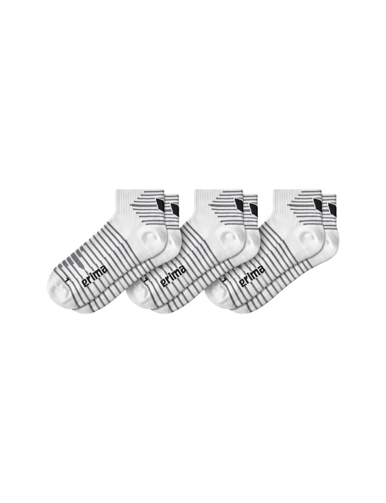 Erima 3Er Pack Socks Short - new white