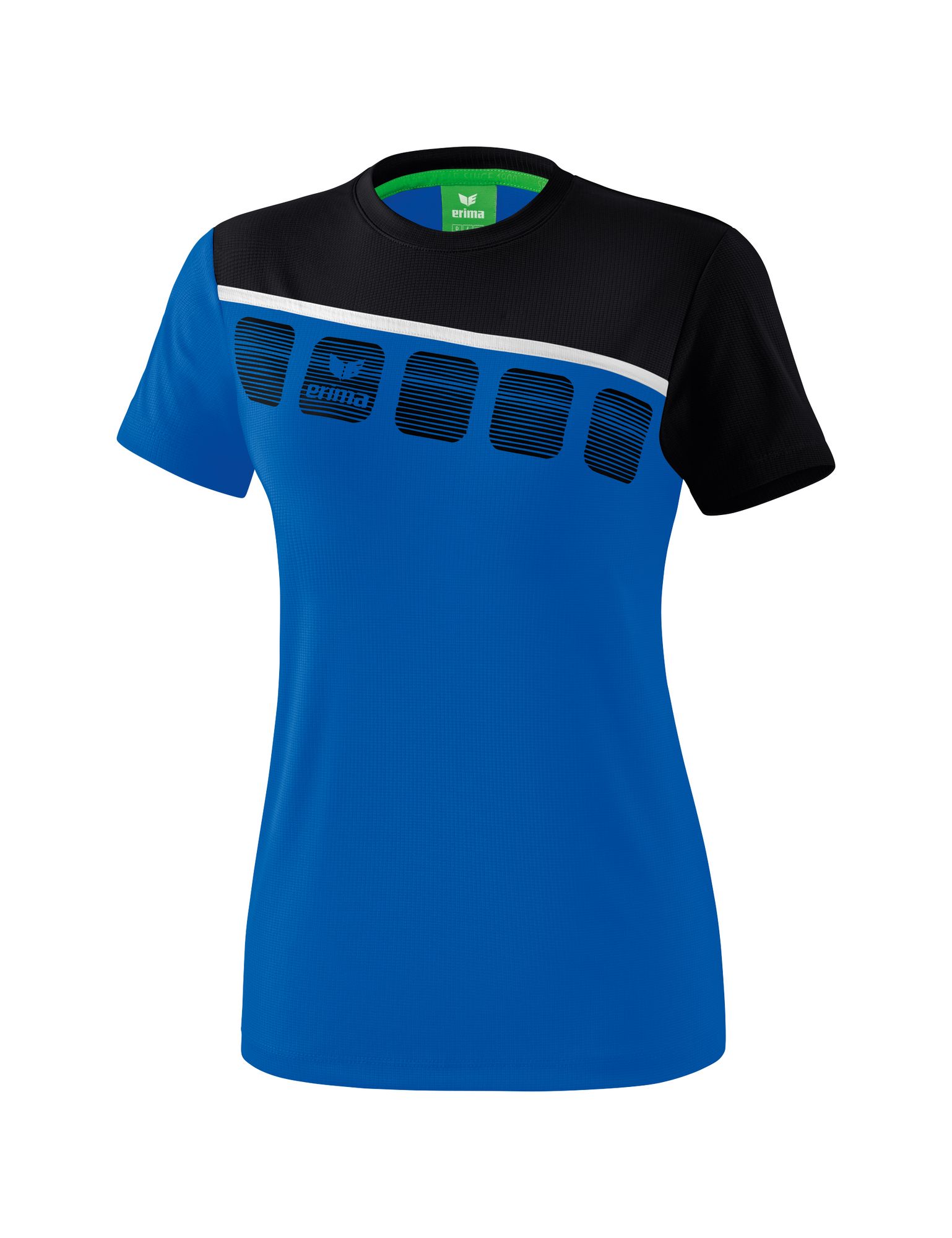 Erima 5-C T-Shirt Function - new royal/black/white