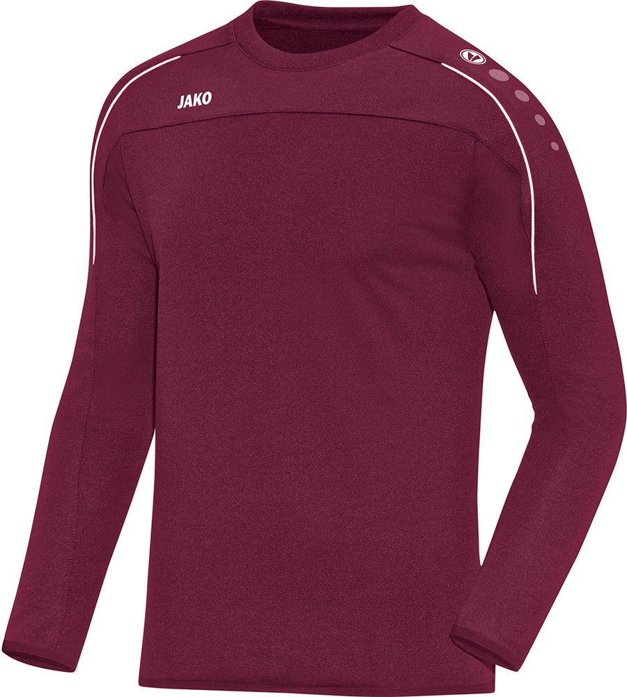 Jako Sweat Classico - maroon