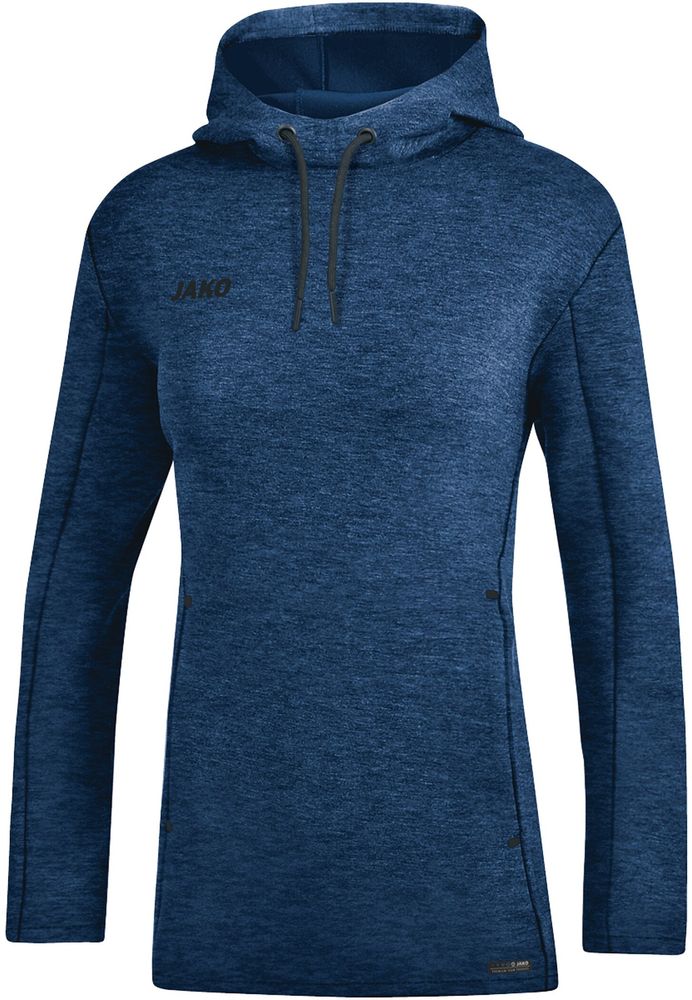 Jako Kapuzensweat Premium Basics - marine meliert
