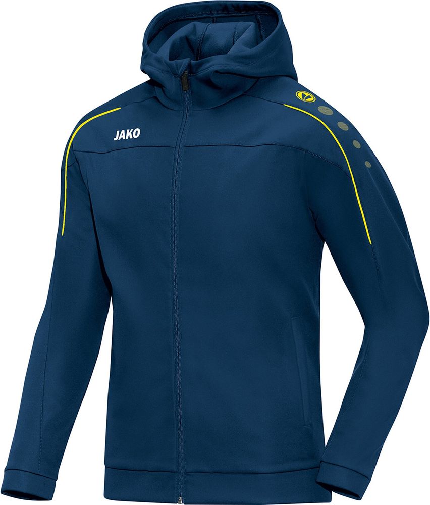 Jako Kapuzenjacke Classico - nightblue/citro