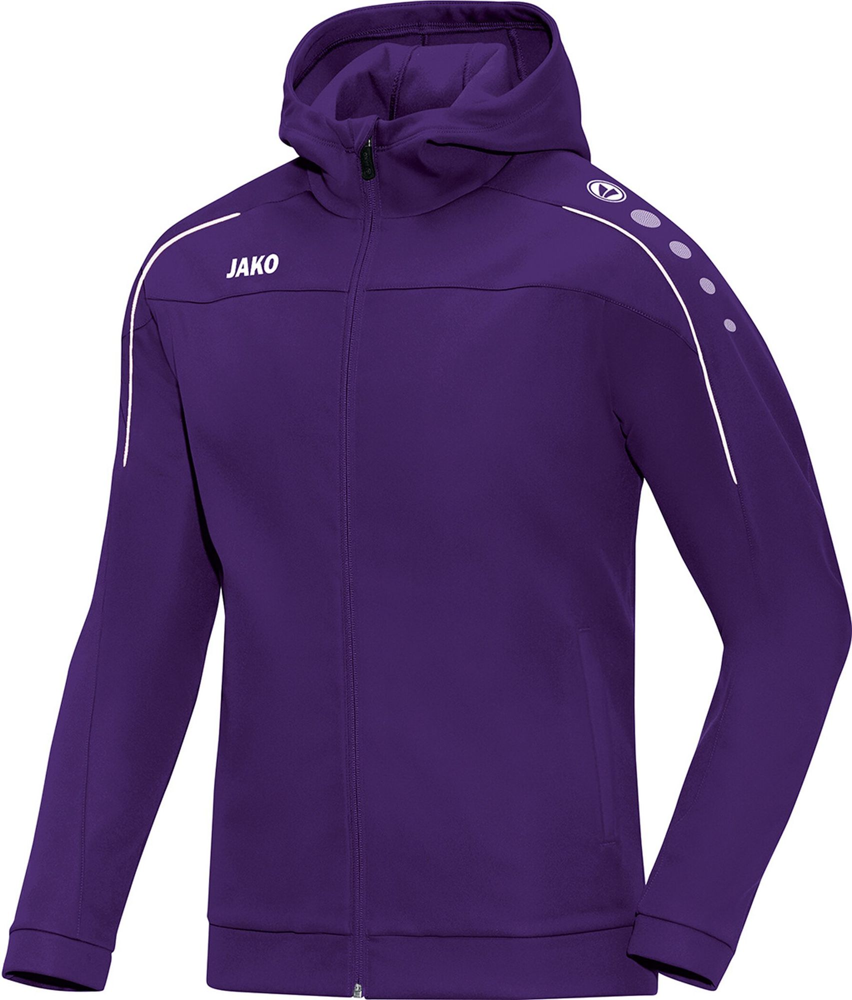 Jako Kapuzenjacke Classico - lila