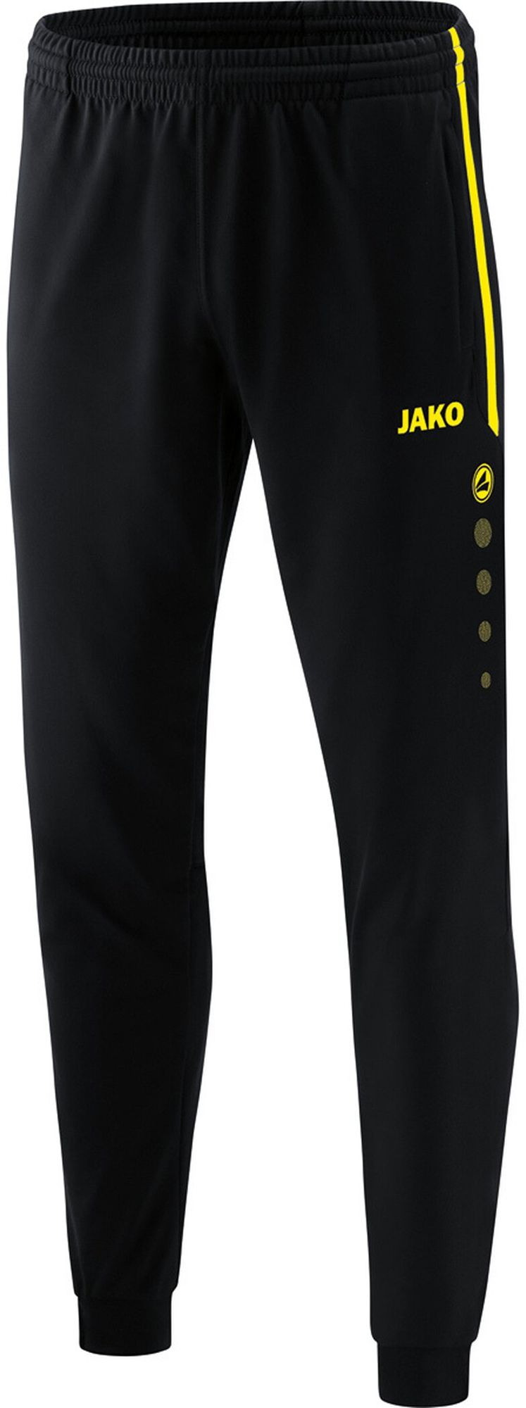Jako Polyesterhose Competition 2.0 - schwarz/neongelb