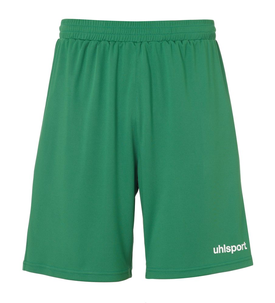Uhlsport CENTER BASIC SHORTS OHNE INNENSLIP - grün/weiß