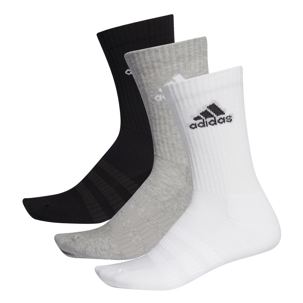 adidas Herren Cushioned Crew Socken, 3 Paar