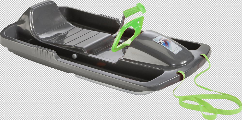 Khw Ski-Bob Snow Fox - anthrazit/grün