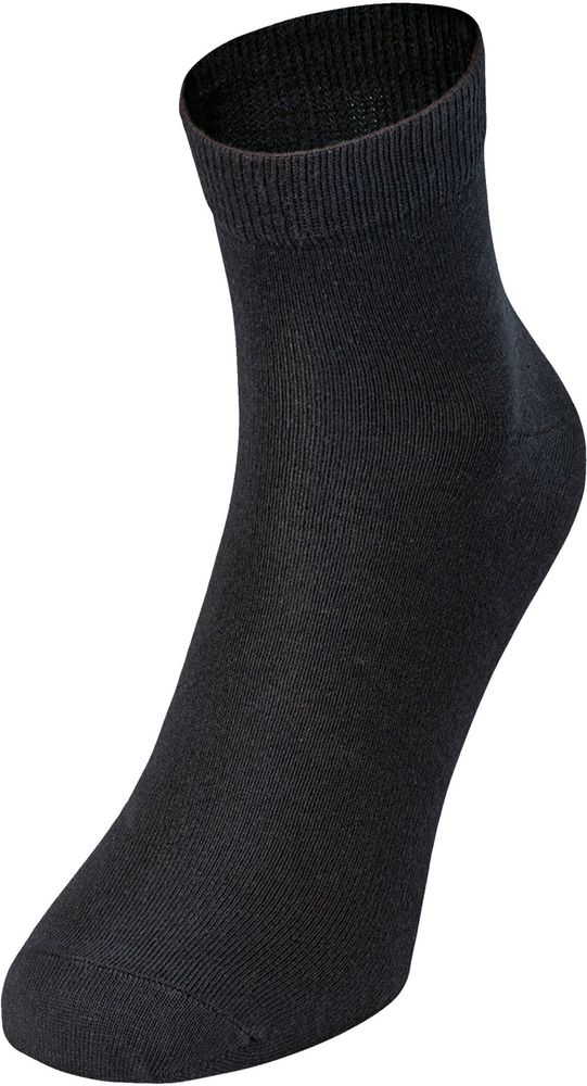 Jako Freizeitsocken Kurz 3Er Pack - schwarz