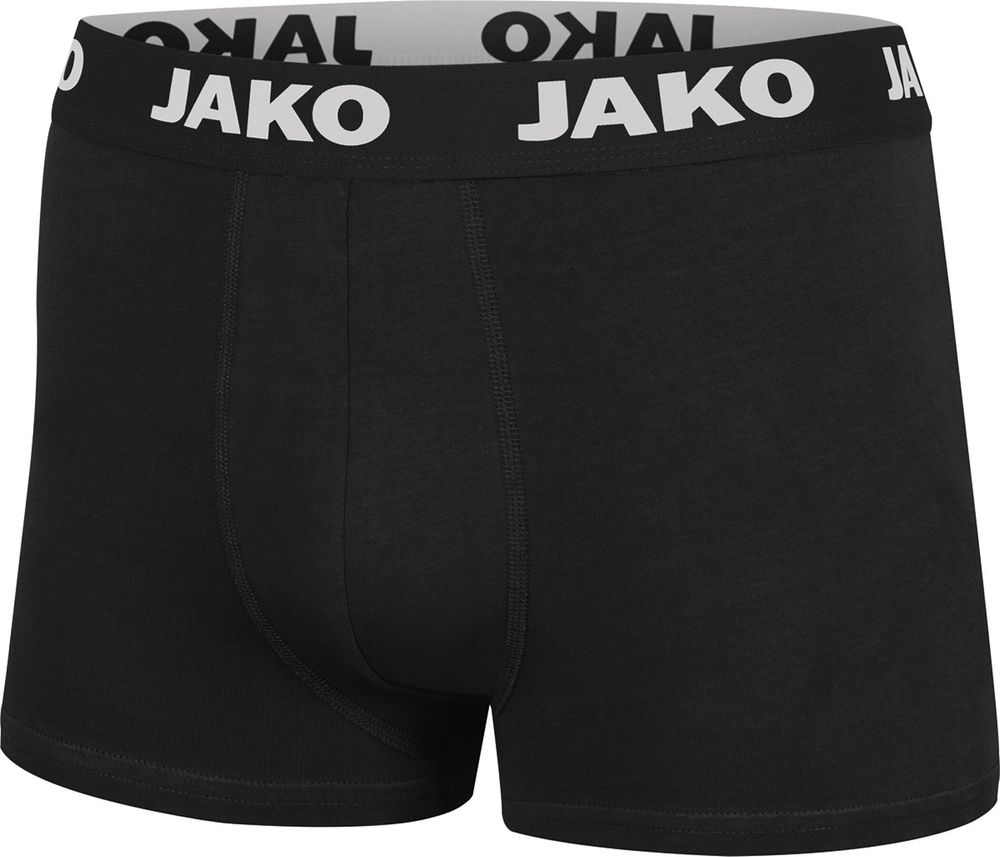 Jako Boxershort Basic 2Er Pack - schwarz